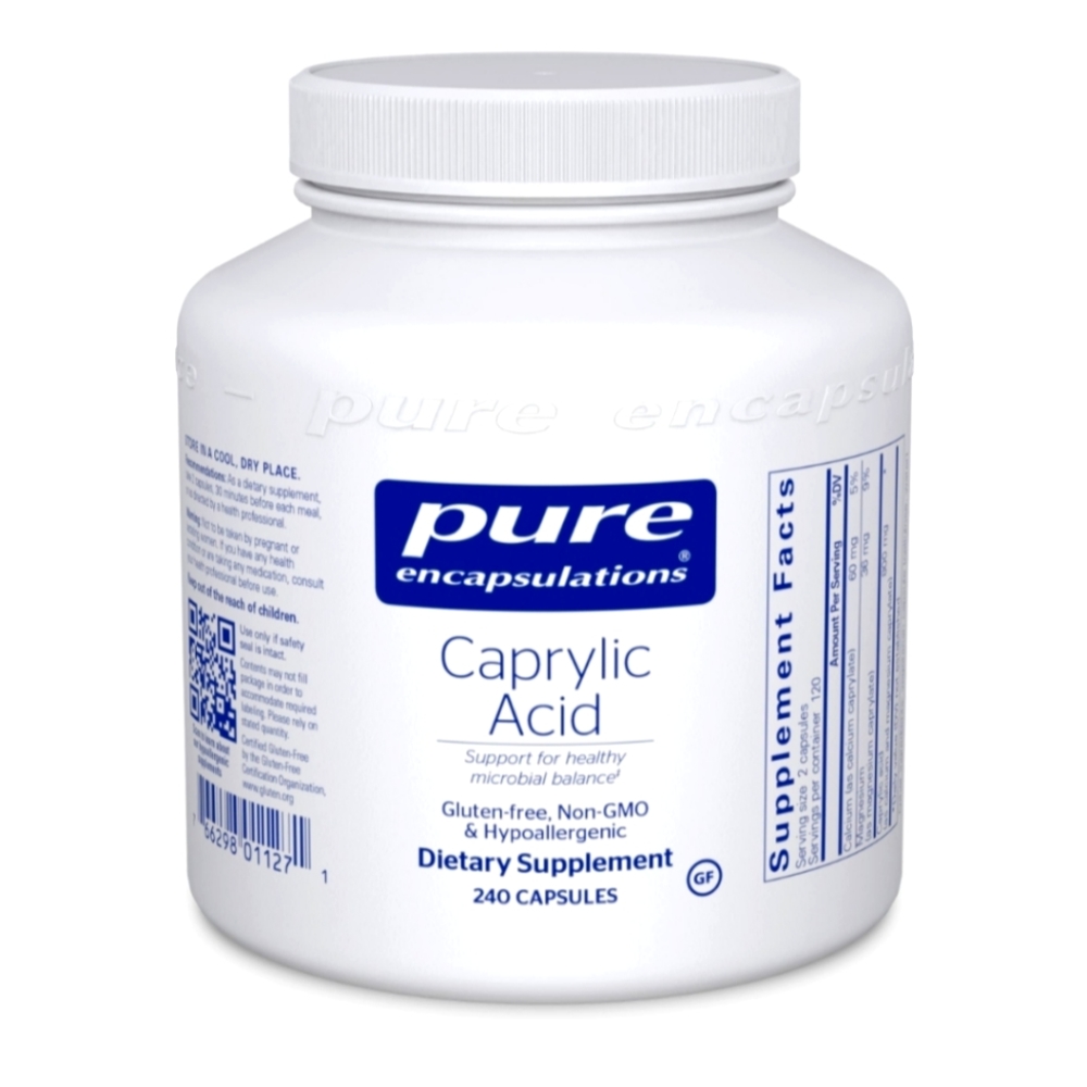 🖤 Pure encapsulations caprylic acid